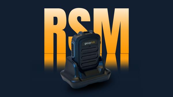 Monofon för push to talk från GroupTalk