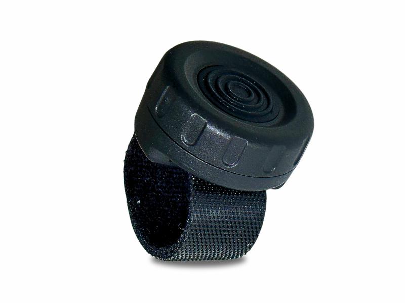 En blåtands Push to Talk knapp