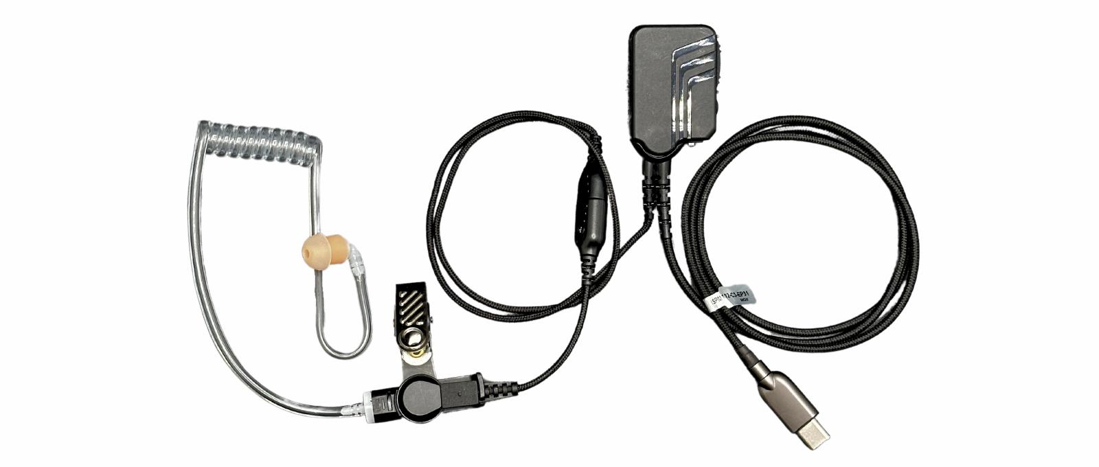 USB-C headset for Push to Talk with GroupTalk app