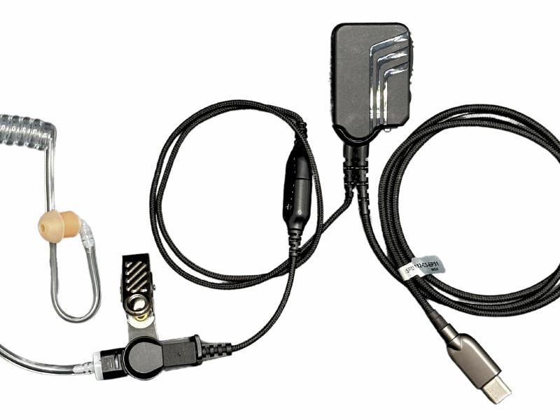 USB-C headset for Push to Talk with GroupTalk app